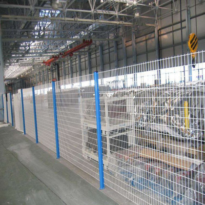 雄豐 重慶工廠隔離網(wǎng)車間圍欄網(wǎng)基坑護(hù)欄鐵絲網(wǎng)物流倉庫隔斷快遞分揀網(wǎng)